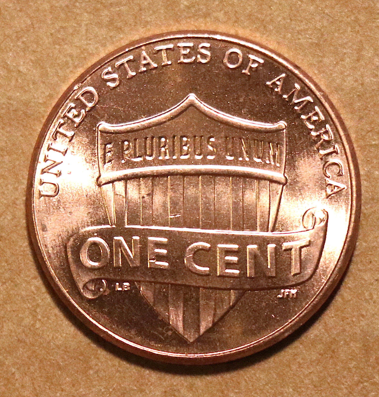 2015 Lincoln Shield cents BU