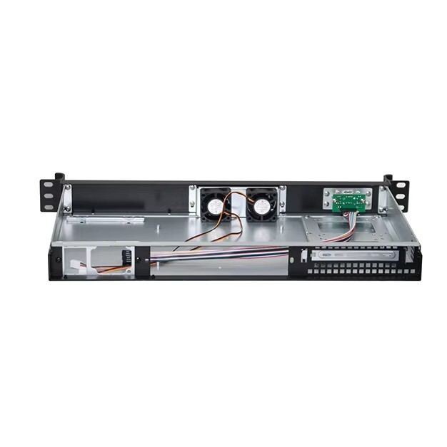 Ultra Short Depth 1U 19in Rack Mini ITX PC Computer Case Empty server chassis
