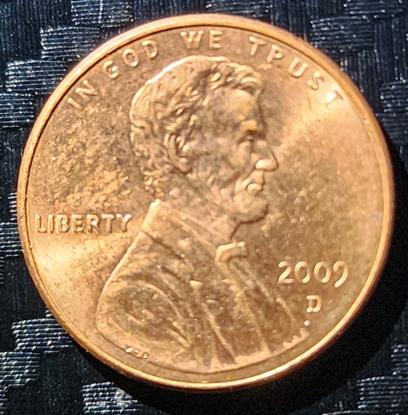 2009 D LINCOLN BICENTENNIAL CENT DOUBLING ON COIN Rare OLD COIN