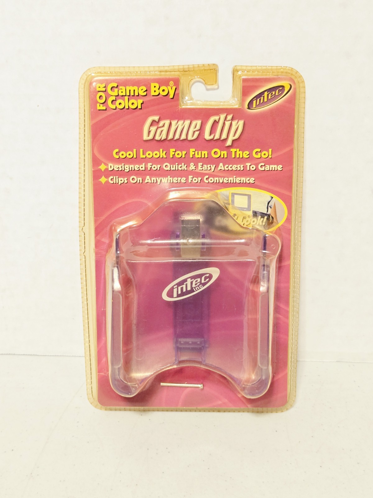 Intec  Game Clip for Game Boy Color #G2300 - Brand New