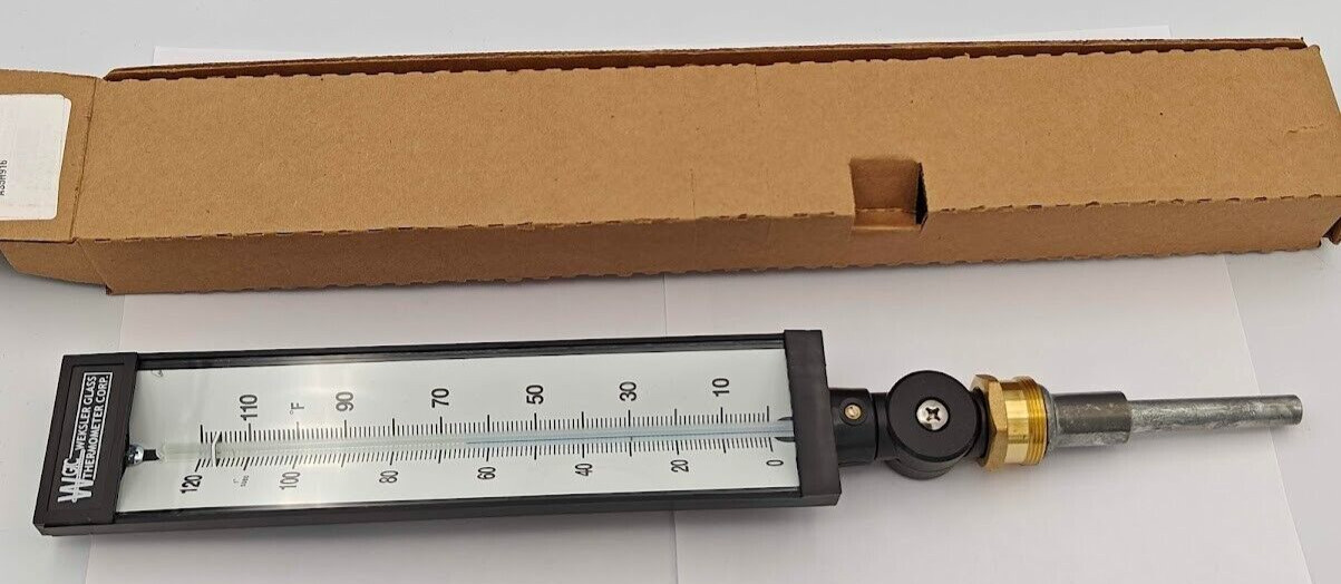 Weksler AS5H916E Adjustable Angle Thermometer 0-120f NEW