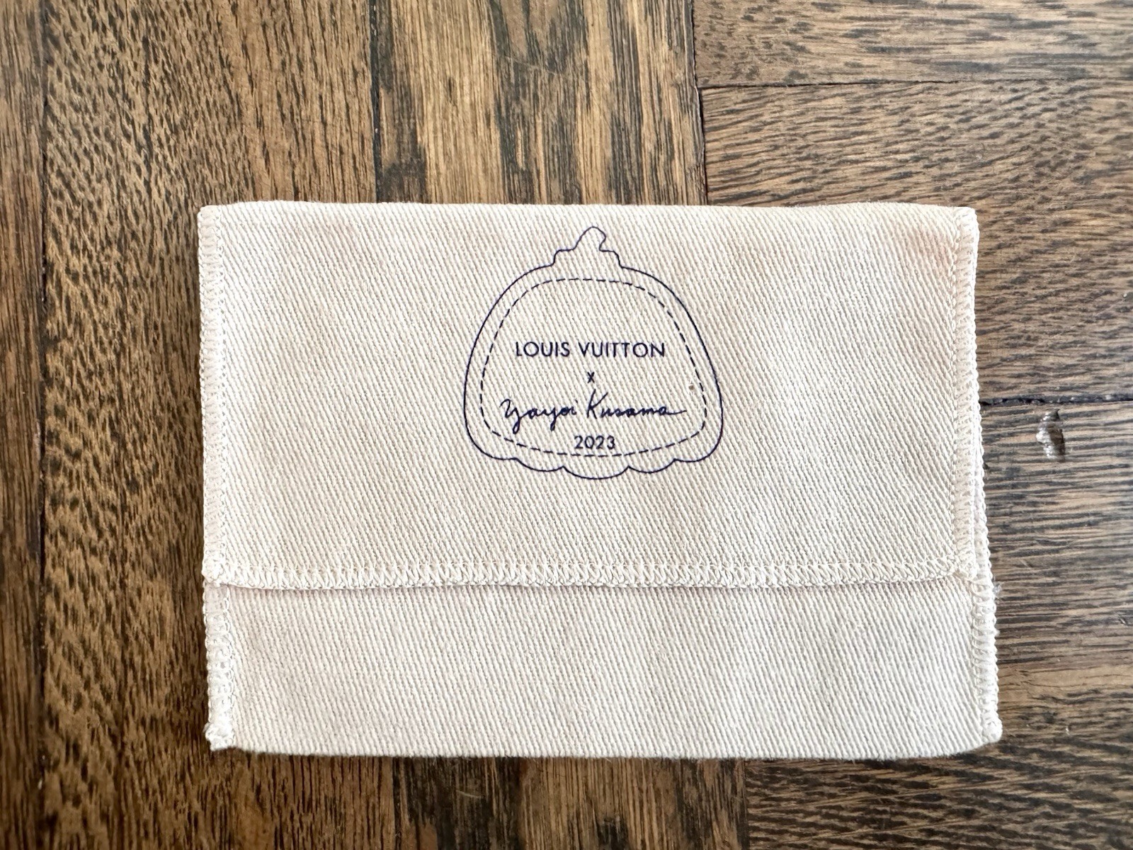 Authentic Louis Vuitton Dust Bag Envelope Flap 5x3.8” Yayoi Kusama (1 Piece)