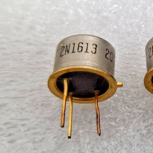 Historic 1962 Fairchild 2N1613 Transistor: The First Planar Device Ever Produced