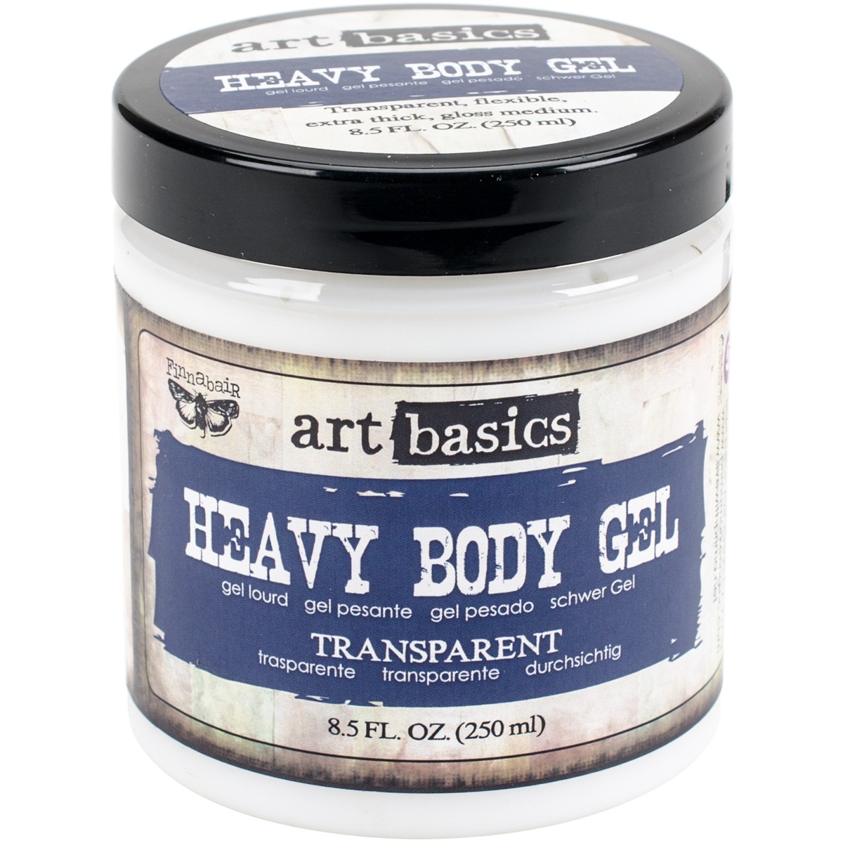 Prima Marketing Finnabair Art Basics Super Heavy Gel 8.5 Fluid Ounces-
