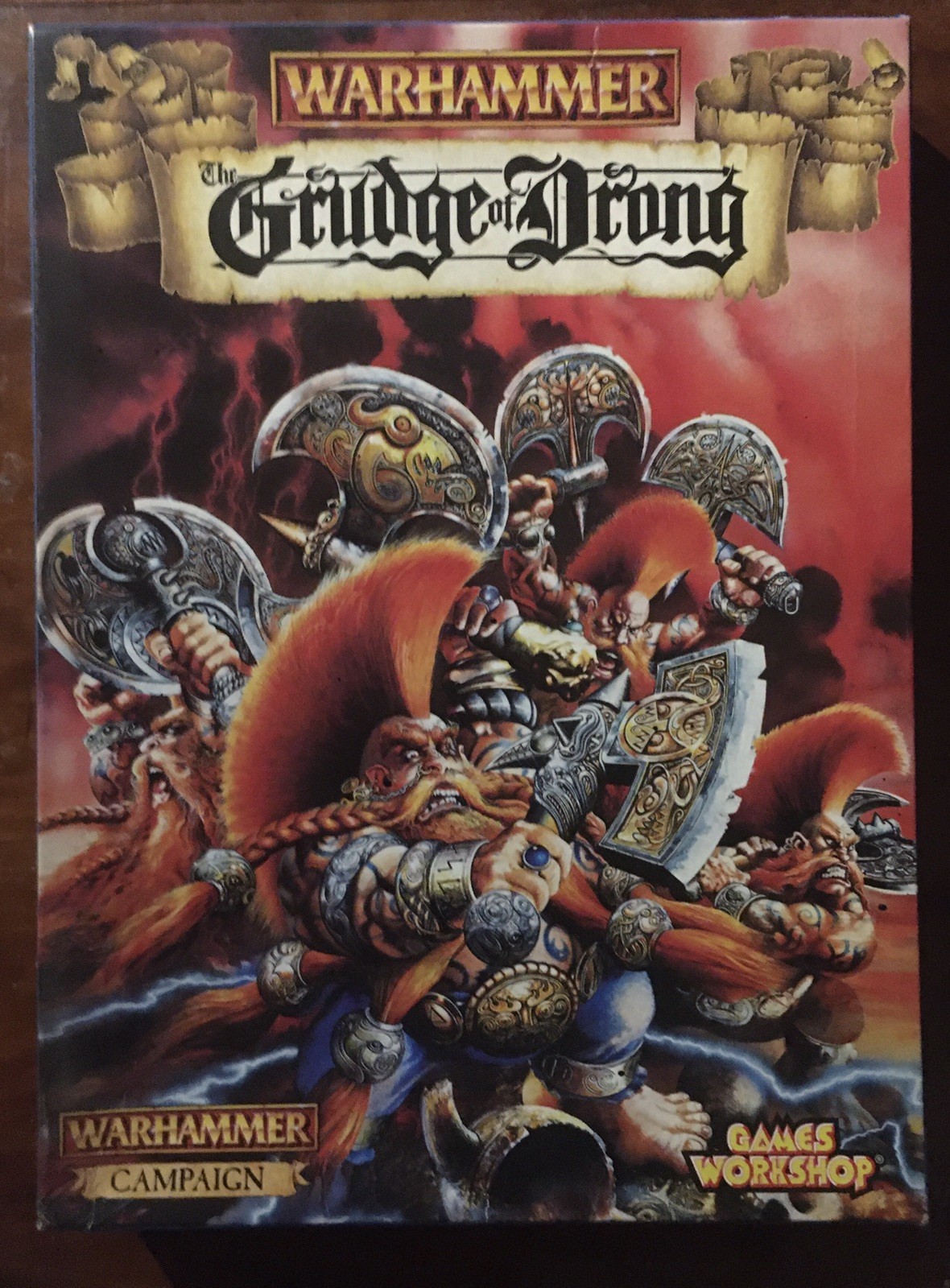 Warhammer Dwarfs - Grudge Of Drong Campaign Box Set OOP