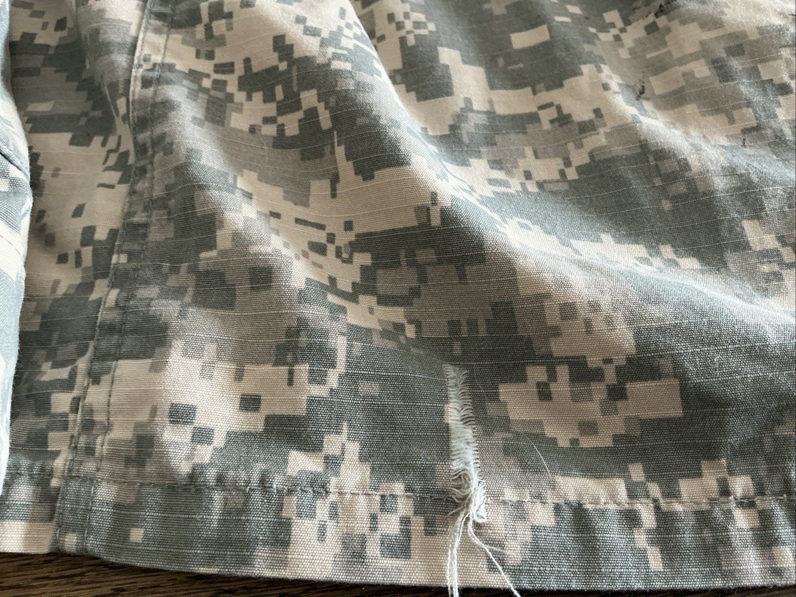 ACU Shirt/Coat Medium Long Digital Camo Army