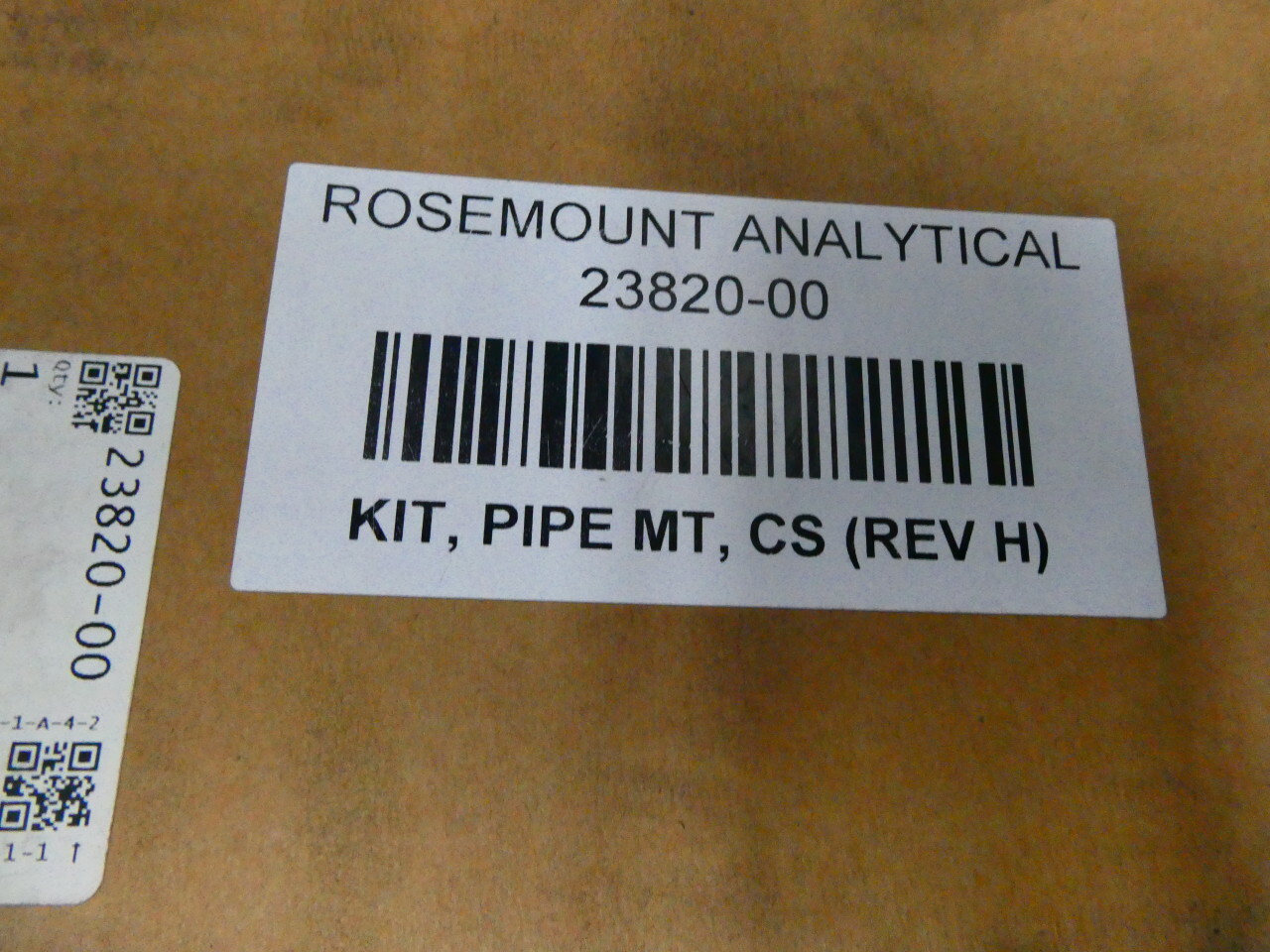 Rosemount Analytical 23820-00 1055c Pipe Mounting Kit Rev H