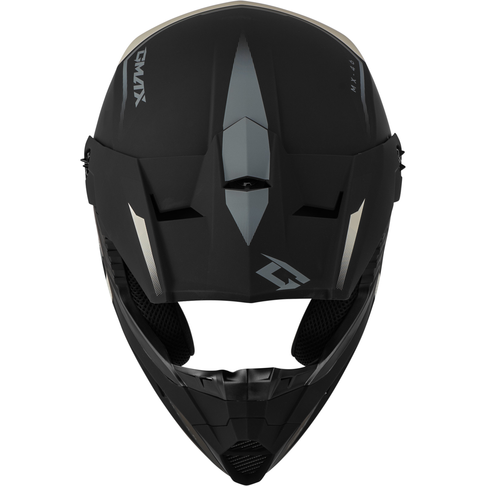 GMAX MX-46 Compound Helmet Matte Black/Grey/White XL