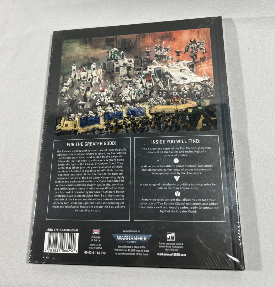 Warhammer 40k Tau Empire Codex And Data Card Set 9th Edition New