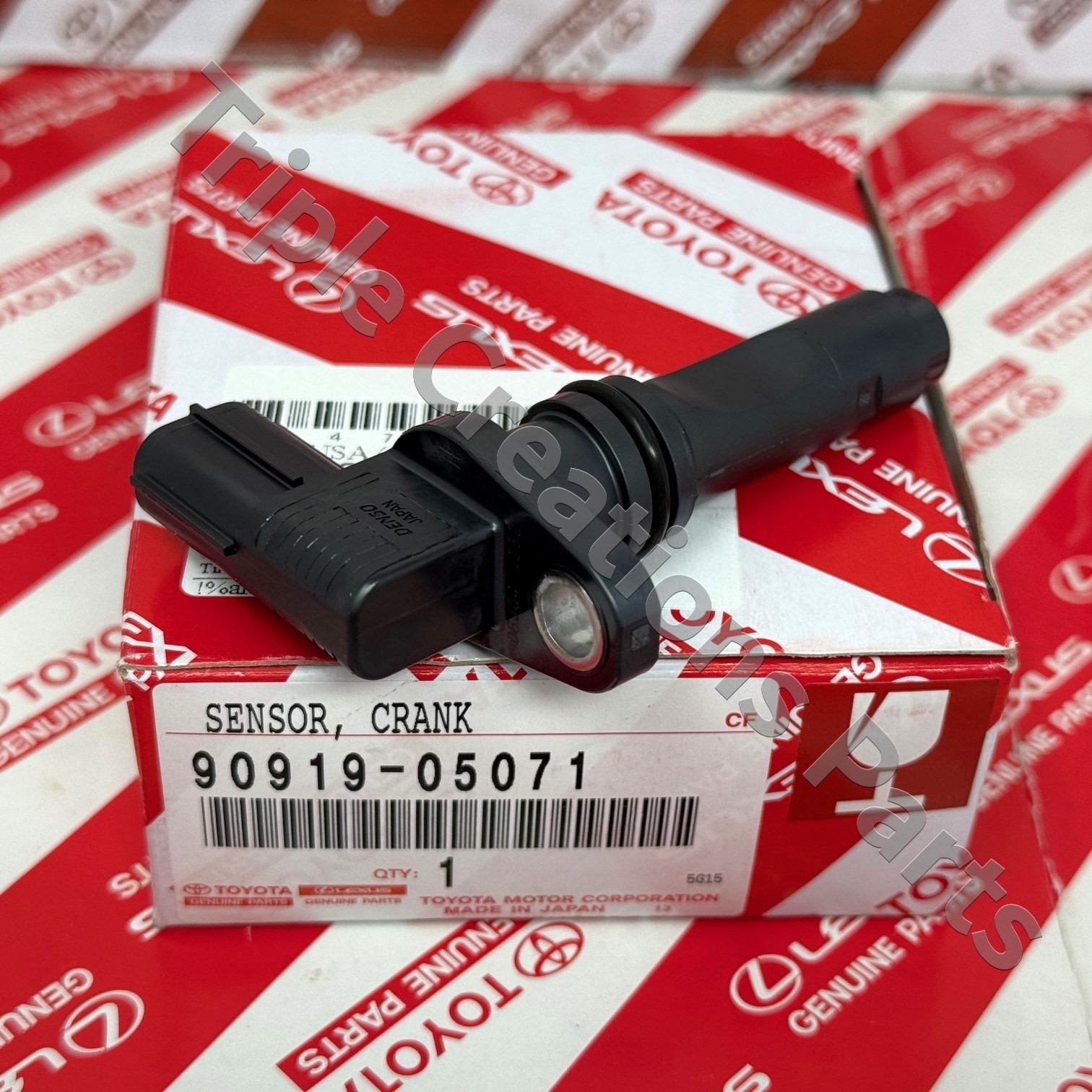 90919-05071 Genuine Toyota Sensor Crank Position 9091905071 OEM
