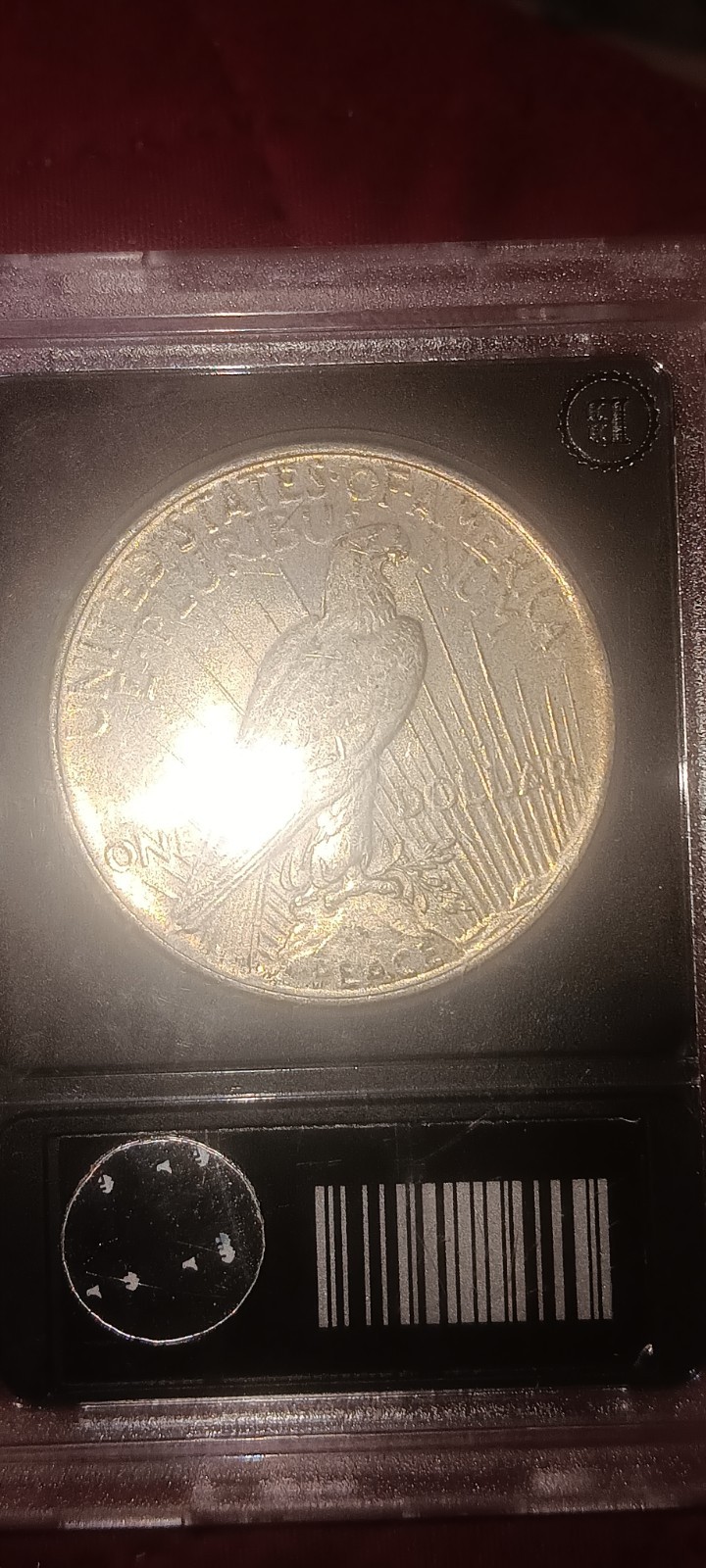 Authenticated 1922 Brilliant Uncirculated Peace Dollar Errors