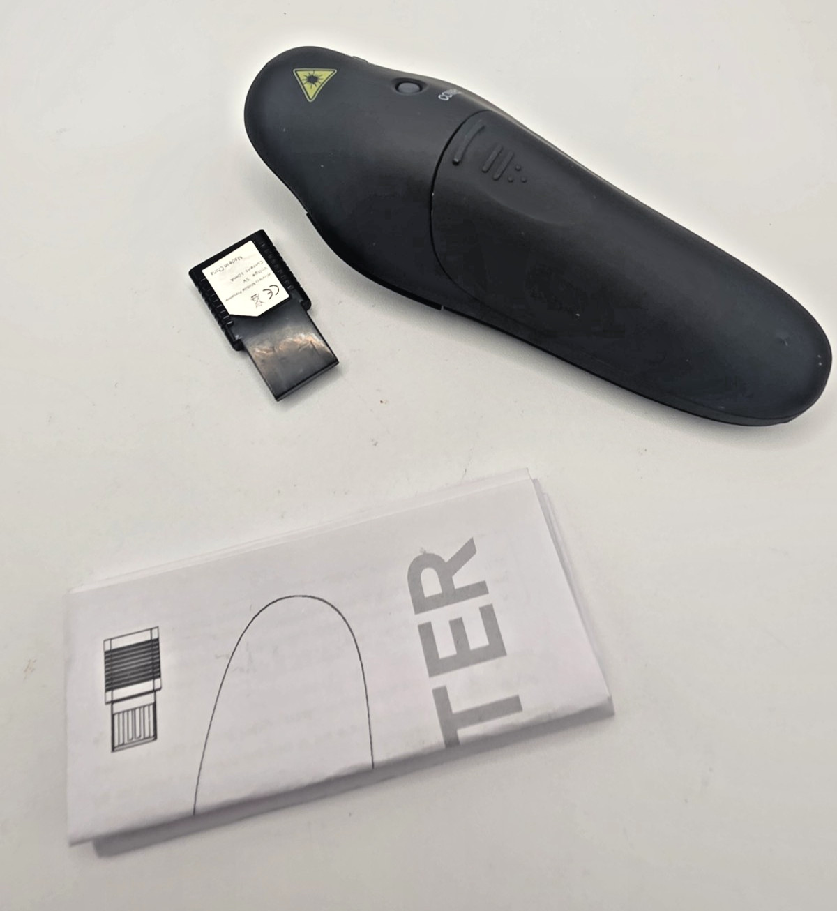 Wireless Presenter w/ Laser For Powerpoint On Mac Or Windows Plug & Play USB NEW