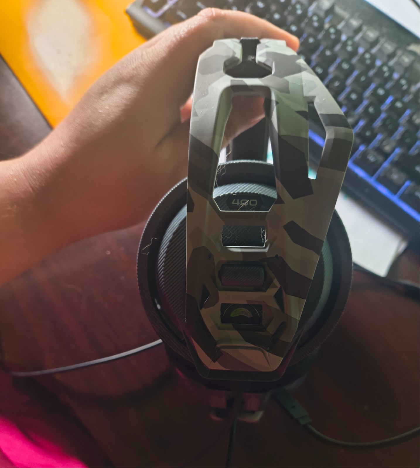 Nacon Rig 400 Headset PS4 with Removable Mic Artic CAMO