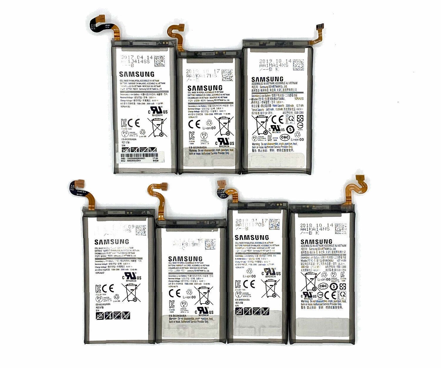 Internal Samsung Galaxy All Models Replacement Battery Original Parts