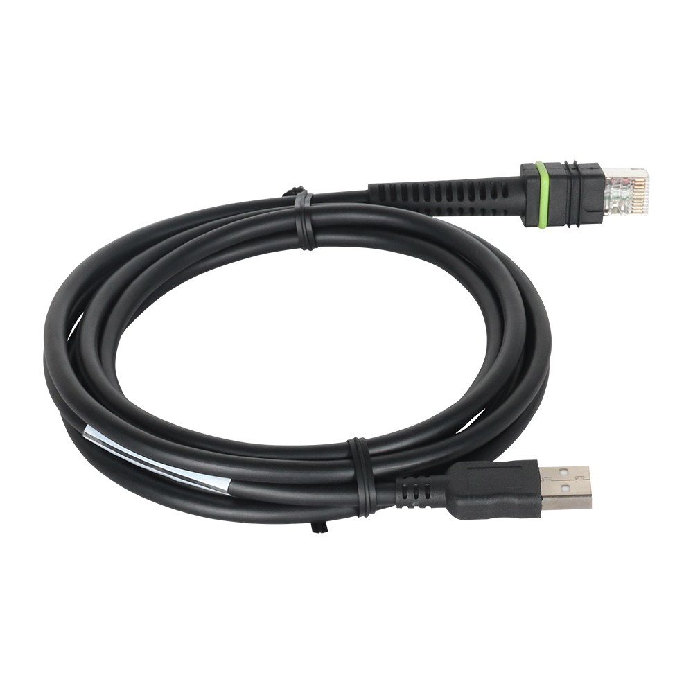 2PCS Original Zebra Data USB Cable for Barcode Scanner CBA-U46-S07ZAR