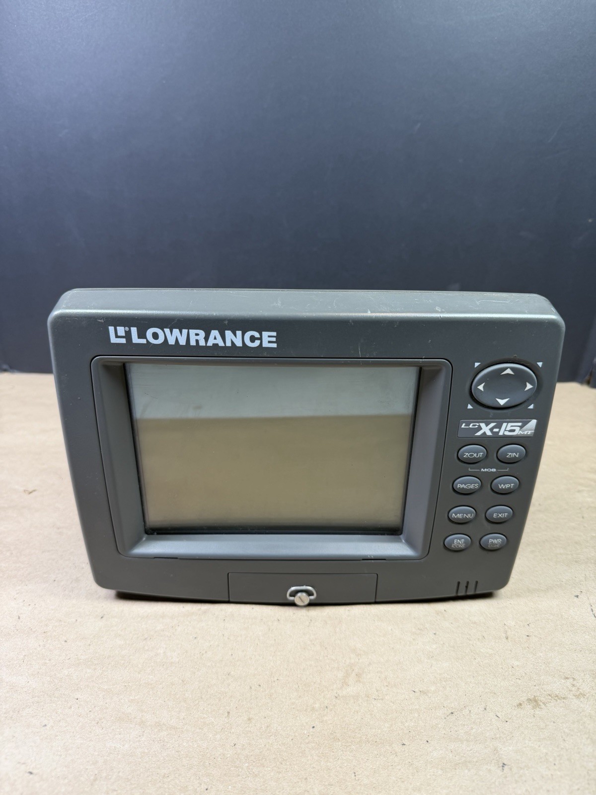 Lowrance LCX-15 MT Fishfinder GPS Navigation Chartplotter Head Unit  Ships Fast!