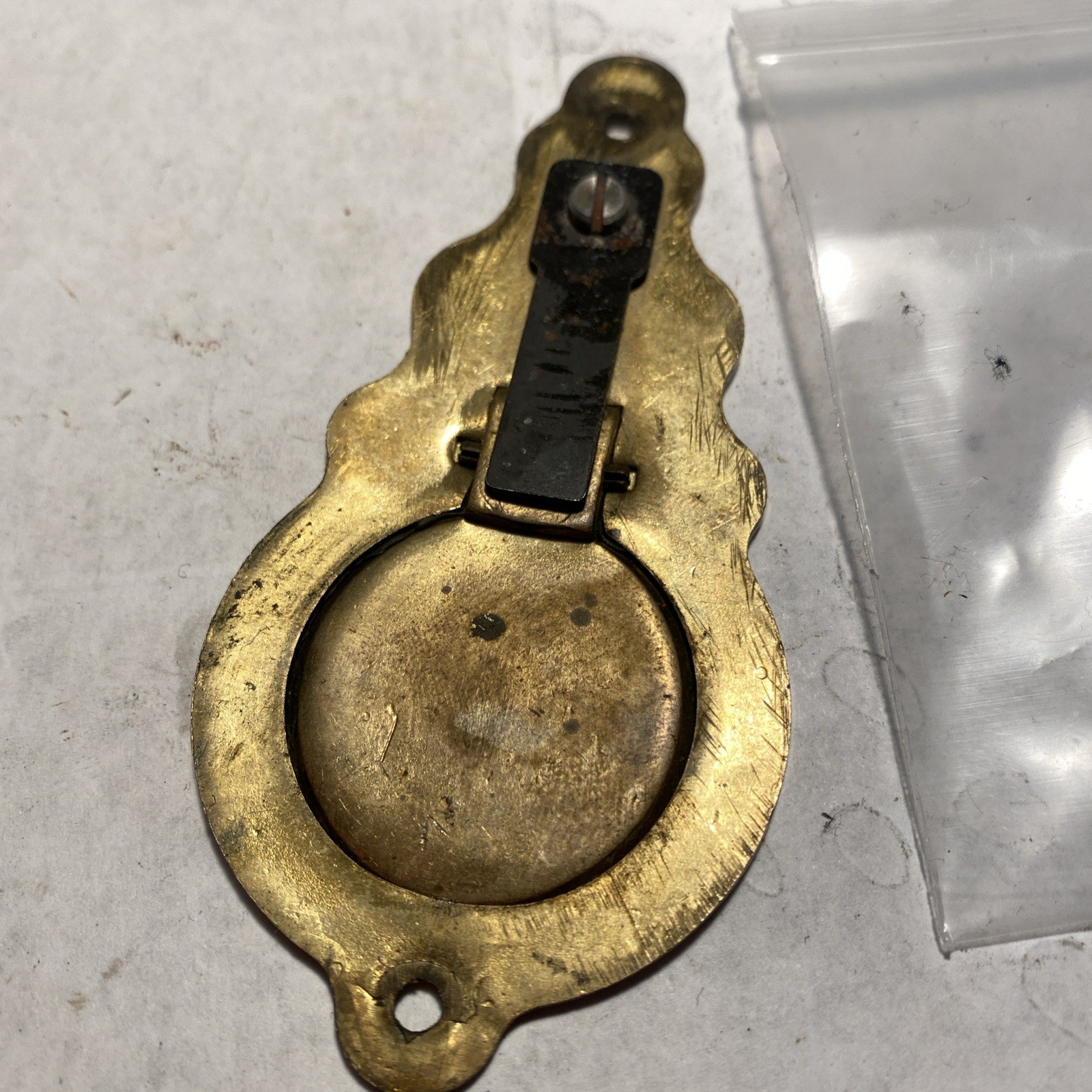 CVA Hawken Brass Patch Door W/ Screws .50 Cal Muzzleloader Black Powder Side