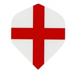 St George Cross Standard Poly Royal Hard Dart Flight