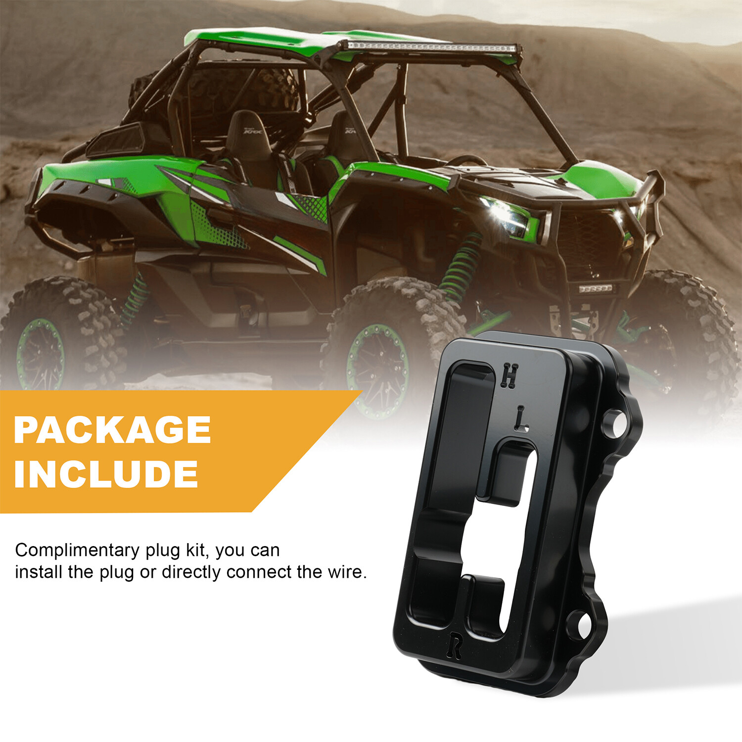 Shift Gate For Kawasaki KRX 1000/KRX 1000-4 6061 T6 Aluminum