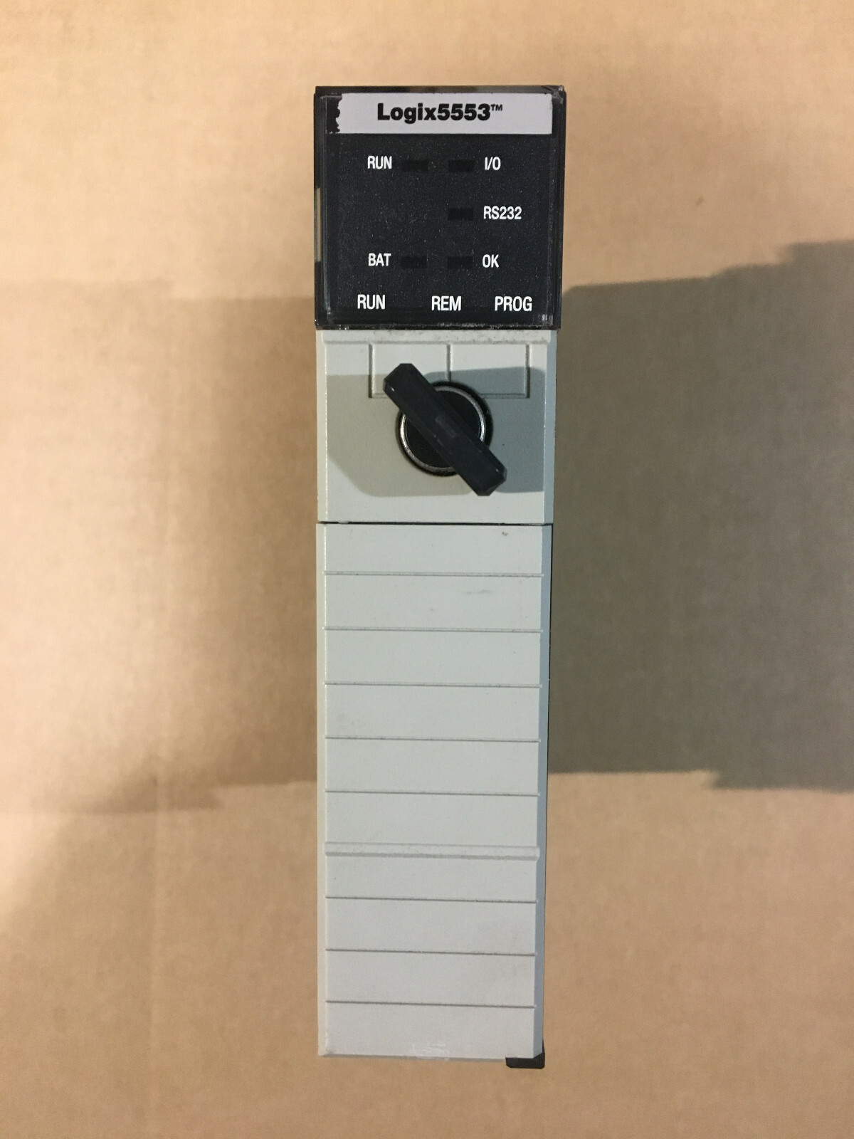ALLEN BRADLEY 1756-L53/A LOGIX 5553 PROCESSOR UNIT A01 SERIES A
