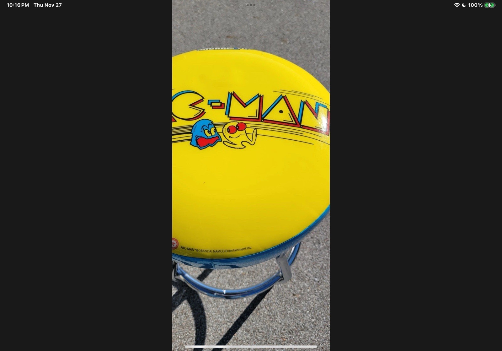Arcade1UP Pac-Man Stool. By Taste Makers Asia Limited Taller Version