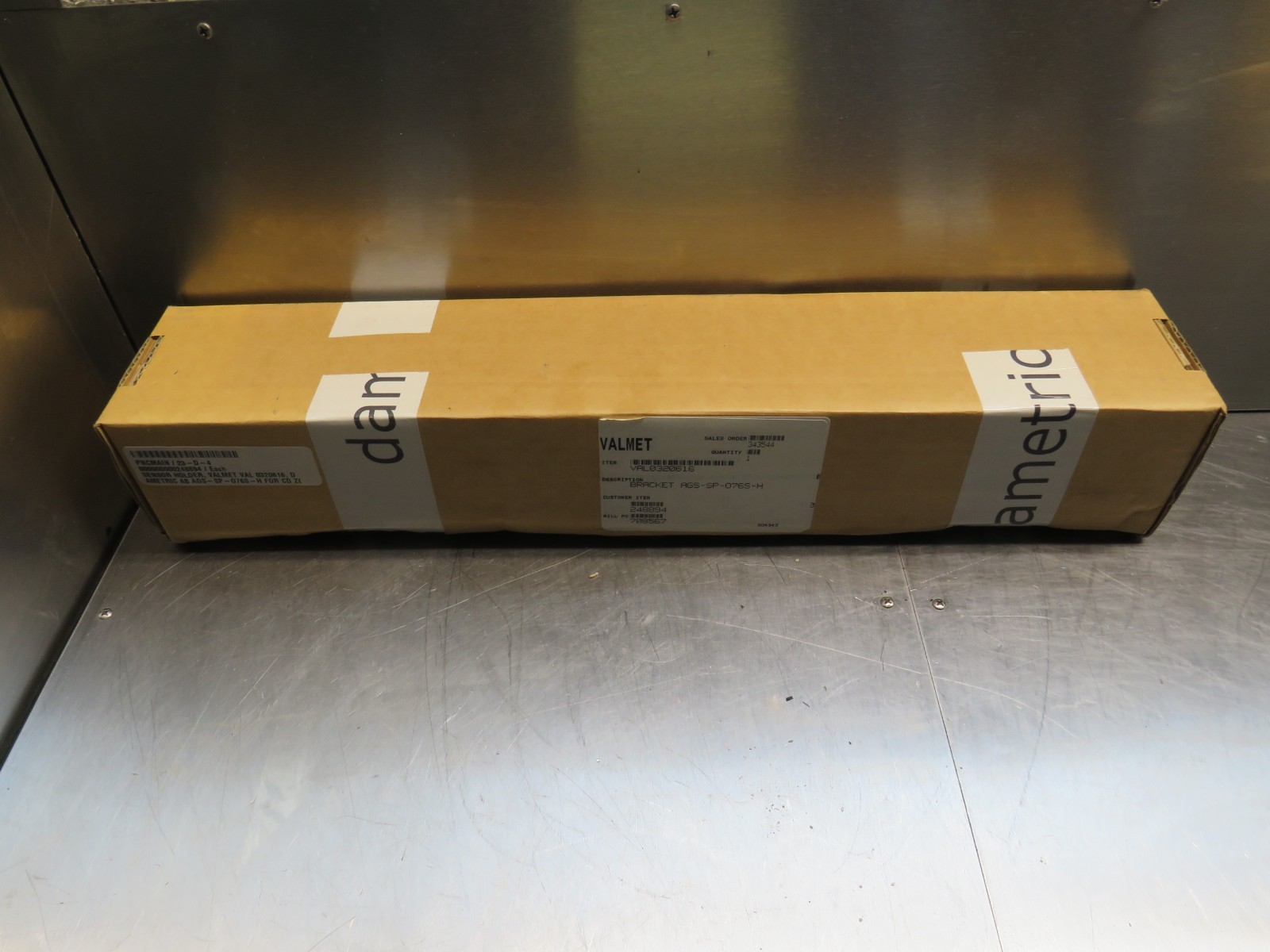 Dametric AB AGS-SP-076S-H Bracket Valmet VAL0320616