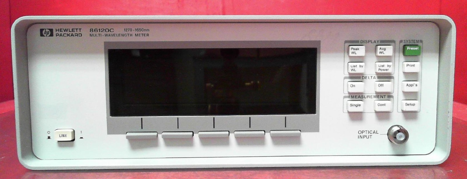 HP/Agilent/Keysight 86120C US38400434 Multi-Wavelengh Meter