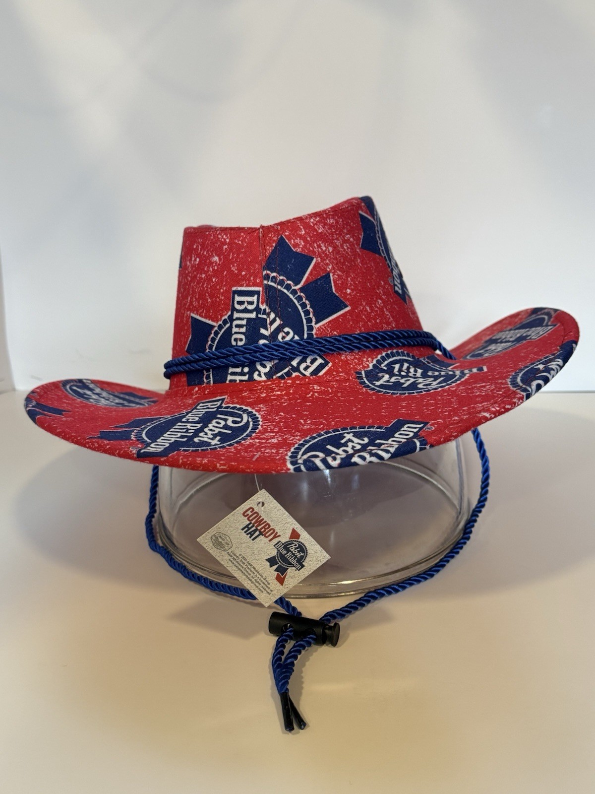 Brand New PBST Blue Ribbon Cow Boy Hat