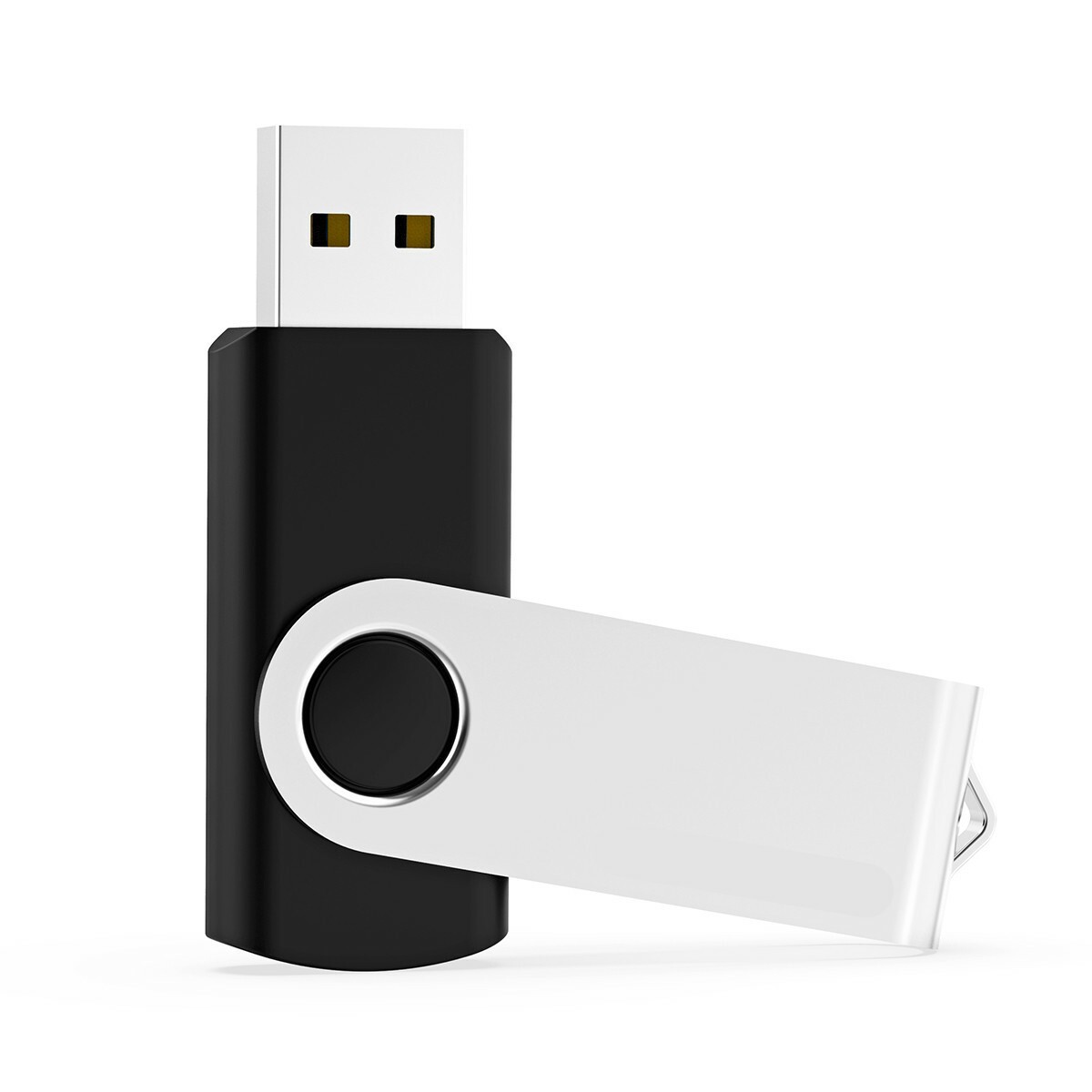 10Pack Swivel USB Flash Drives Memory Stick U Disk Thumb Pendrive Storage Black