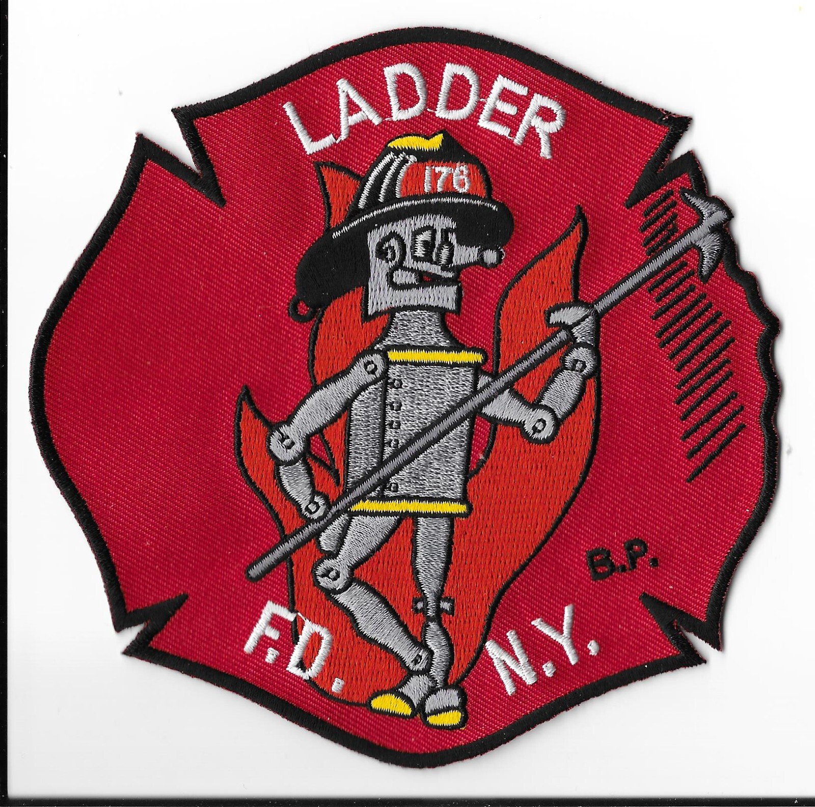 New York Fire Department (FDNY) Ladder 176 Patch V3