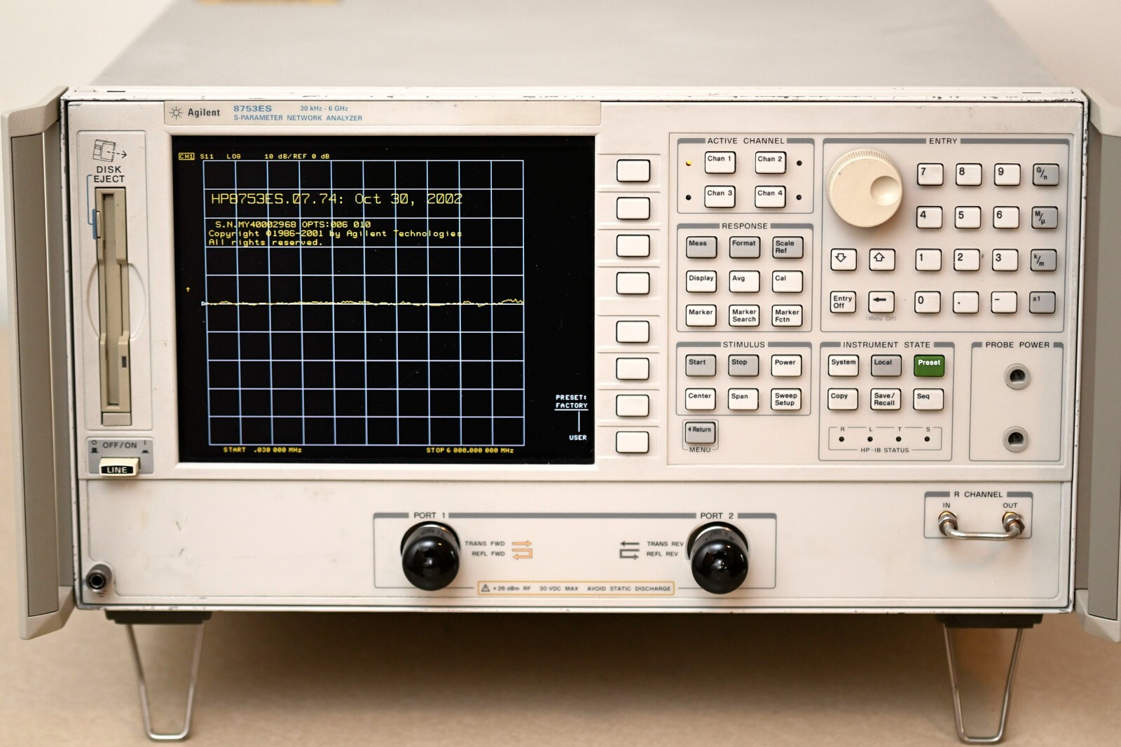 HP8753ES Network Analyzer Consulting. BUY/Sell, Tutorial or Repair. 8753D 8753E