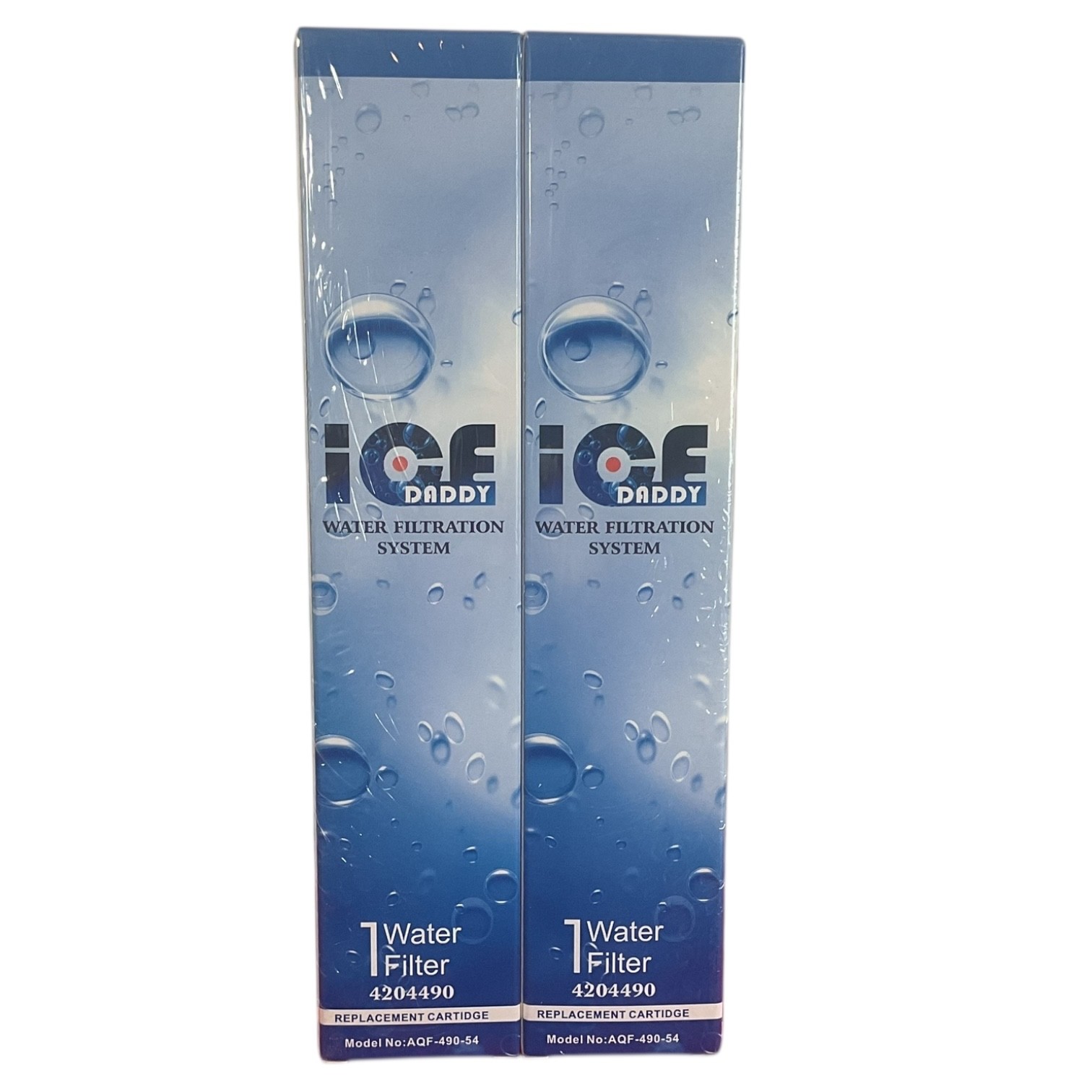 4204490 Refrigerator Water Filter - 2 pack Brand New Sealed Ice Daddy