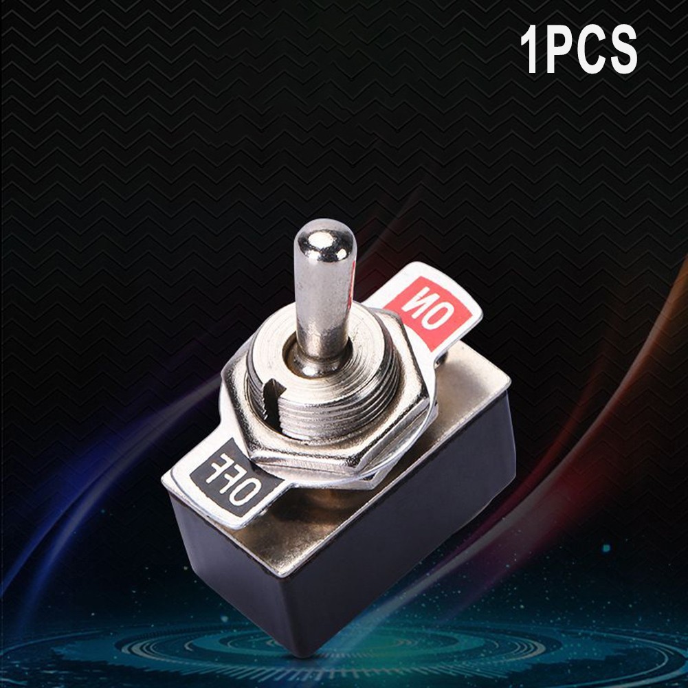 Brand New for TOGGLE Switch SPST 6A On/Off SPST Switch for TOGGLE 12mm 1PCS 2