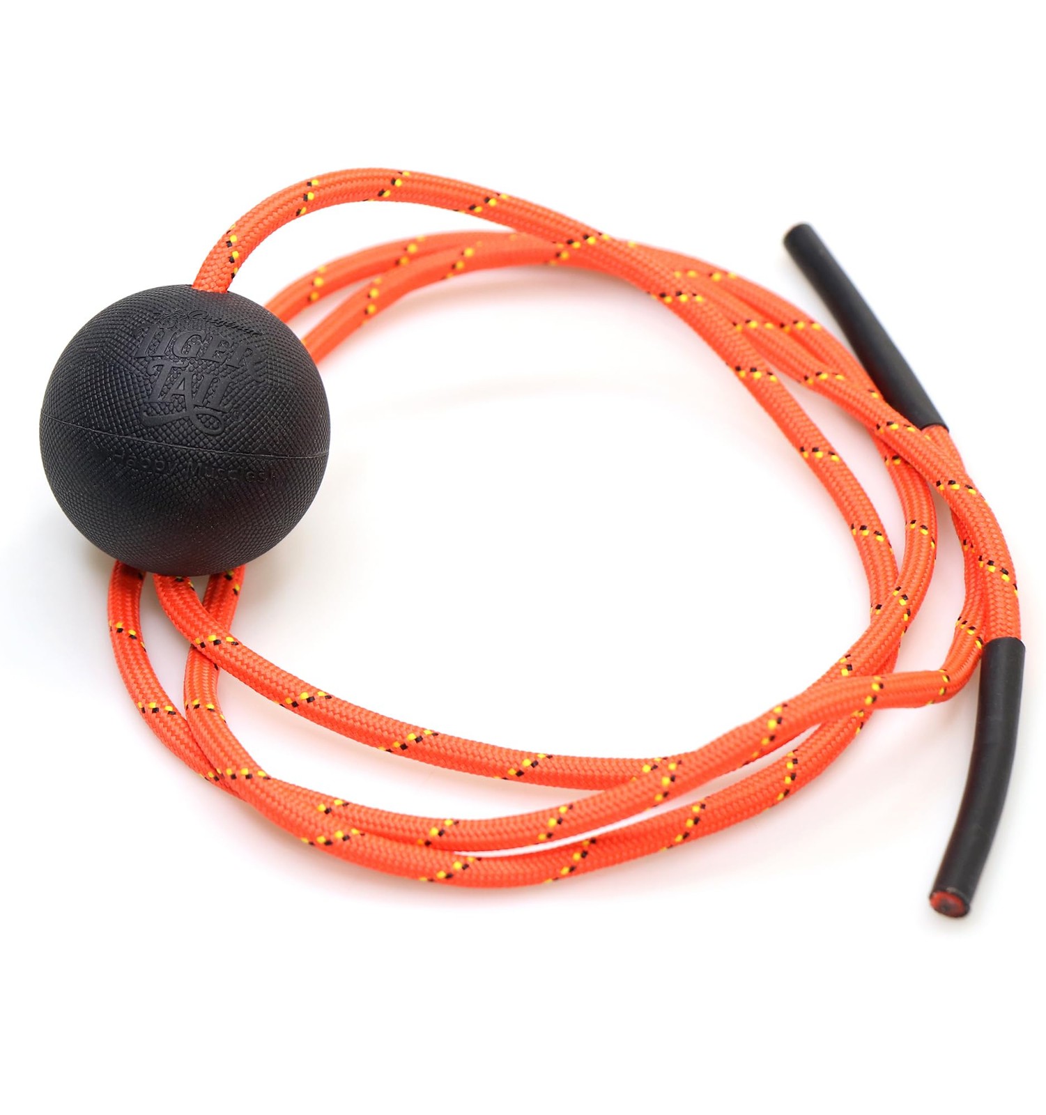 Tiger Tail Ball 1.7 Foam Roller + 50”+ One Size, Orange/Black