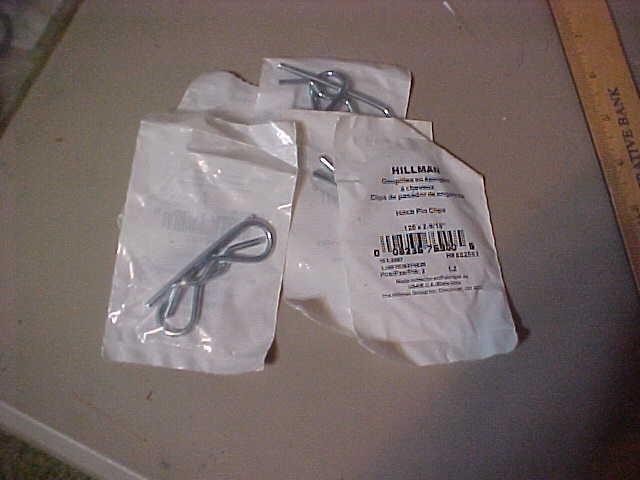 (PACK OF 10 ) Hillman  Hitch Pin Clips, .125 x 2 9/16-Inch