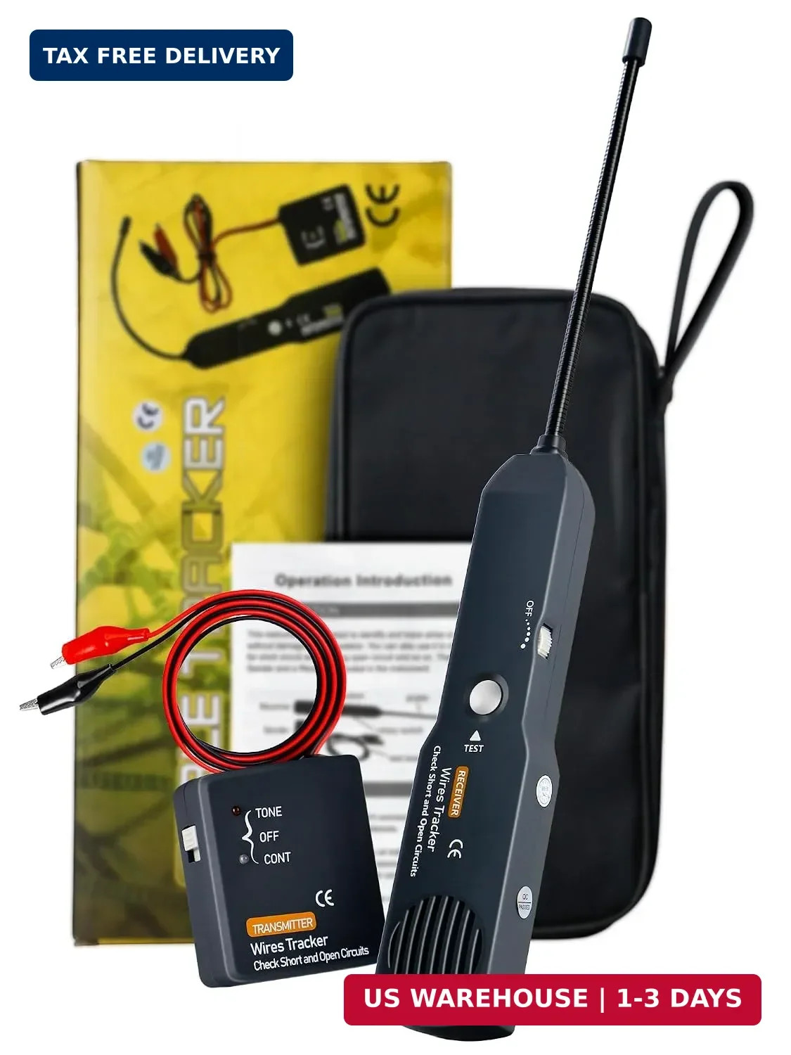 Automotive Circuit Tester, DC 6-42V EM415pro Wire Tracer | Automotive Short and
