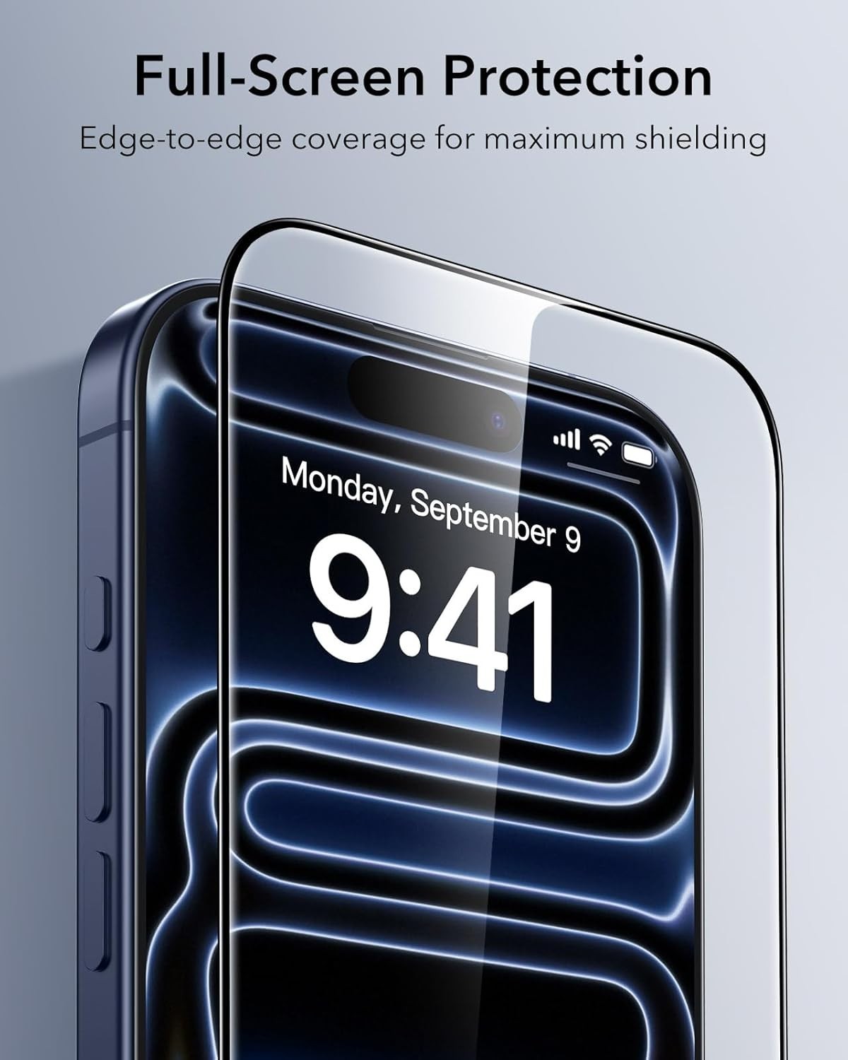ESR 3 Pack for iPhone 17 Pro Max Screen Protector Military-Grade Shatterproof...
