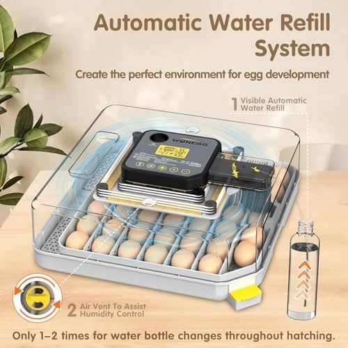 48 Egg Automatic Incubator for Chicken Duck Goose Quail Hatching