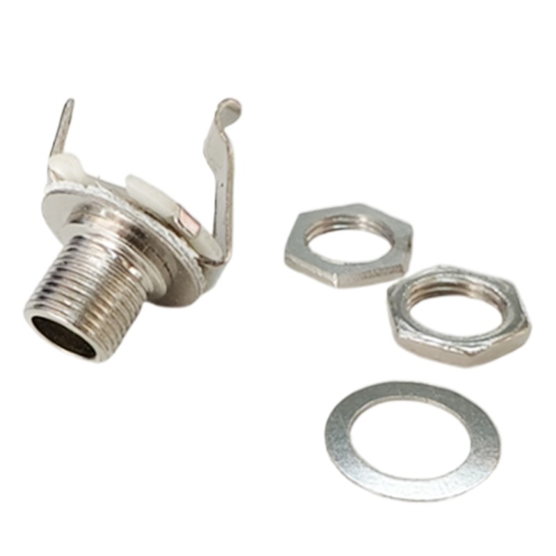 New Selling1/4" Mono Female Input Jack Plug Socket For Electric Guitar Bass