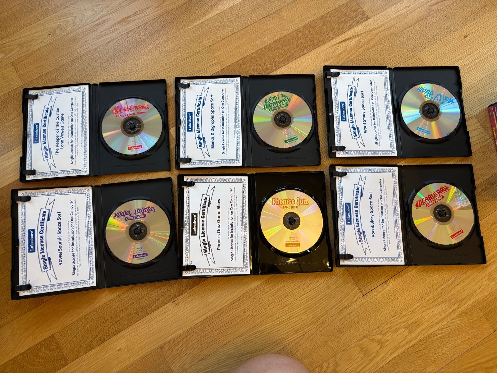 Lakeshore Learning Lot 19 Whiteboard Software Reading Language Arts Grades 1-6