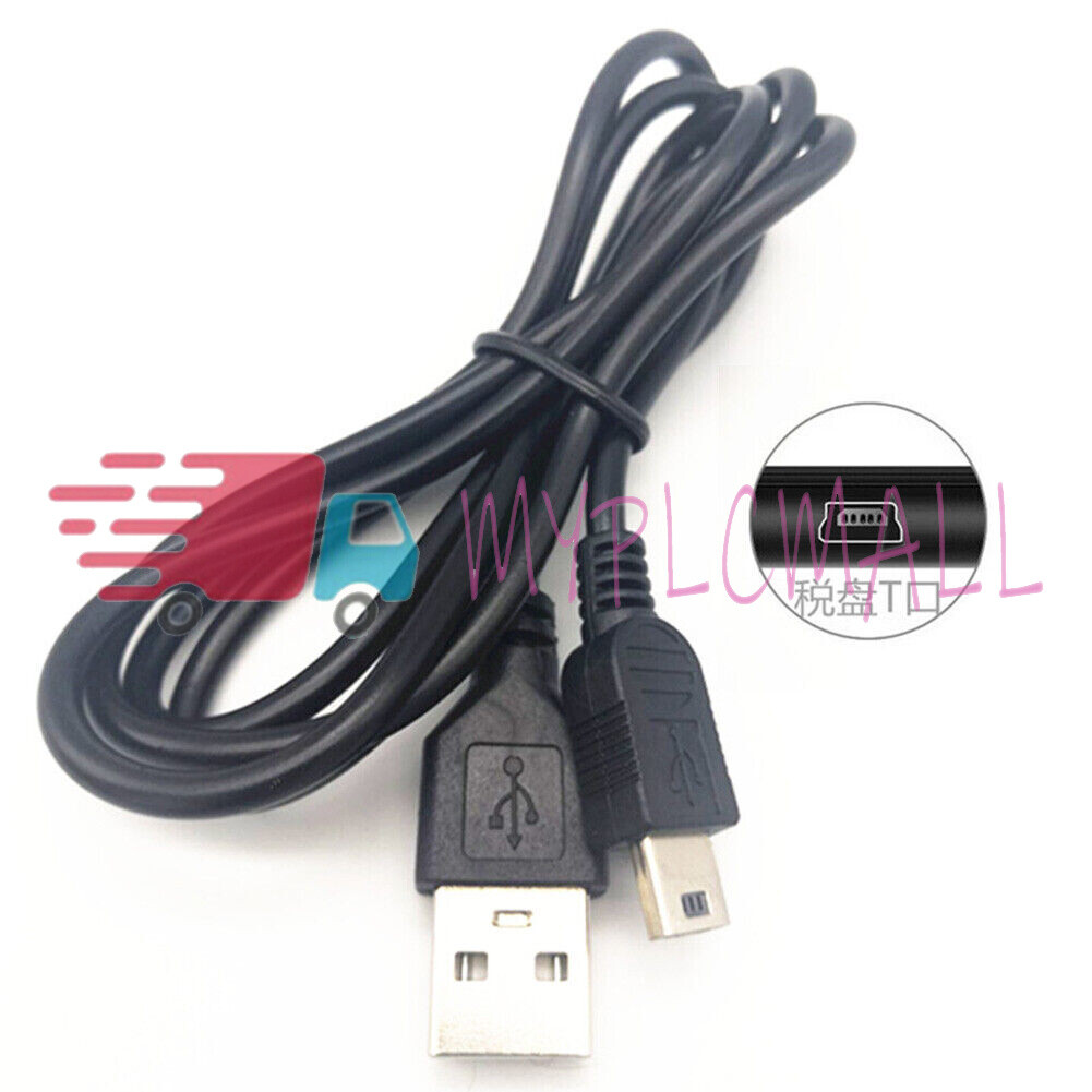 1PCS Mini usb T port for old hard disk radio mp3 mp4 Charger cable 80cm