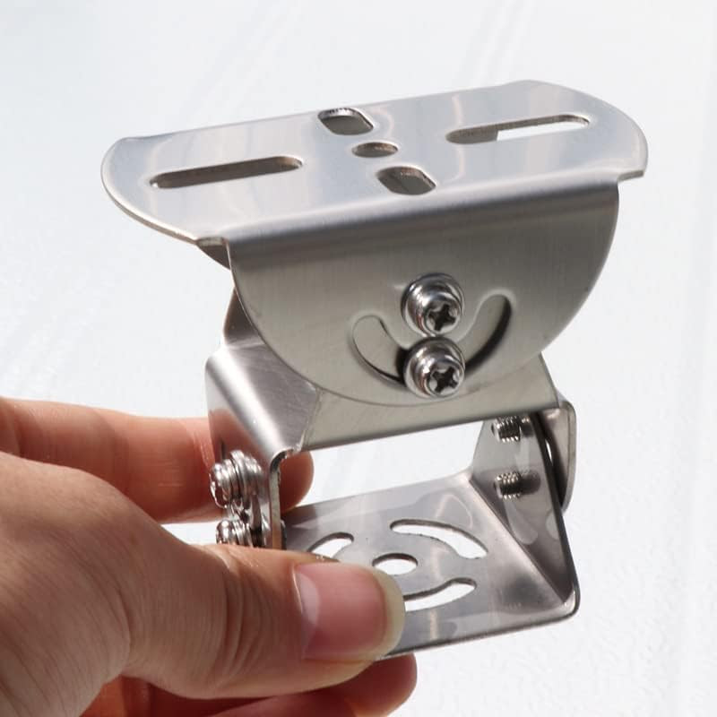 Universal 3D CCTV Camera Mount Bracket Adjustable Steel Wall Pole Adapter