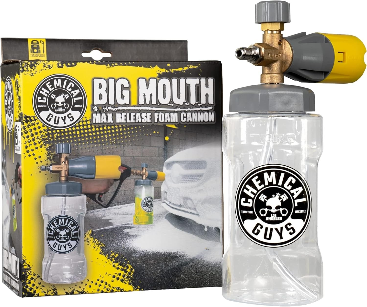 Chemical EQP324 Big Mouth Max Release Foam Cannon (Car Wash) 34 oz Bottle