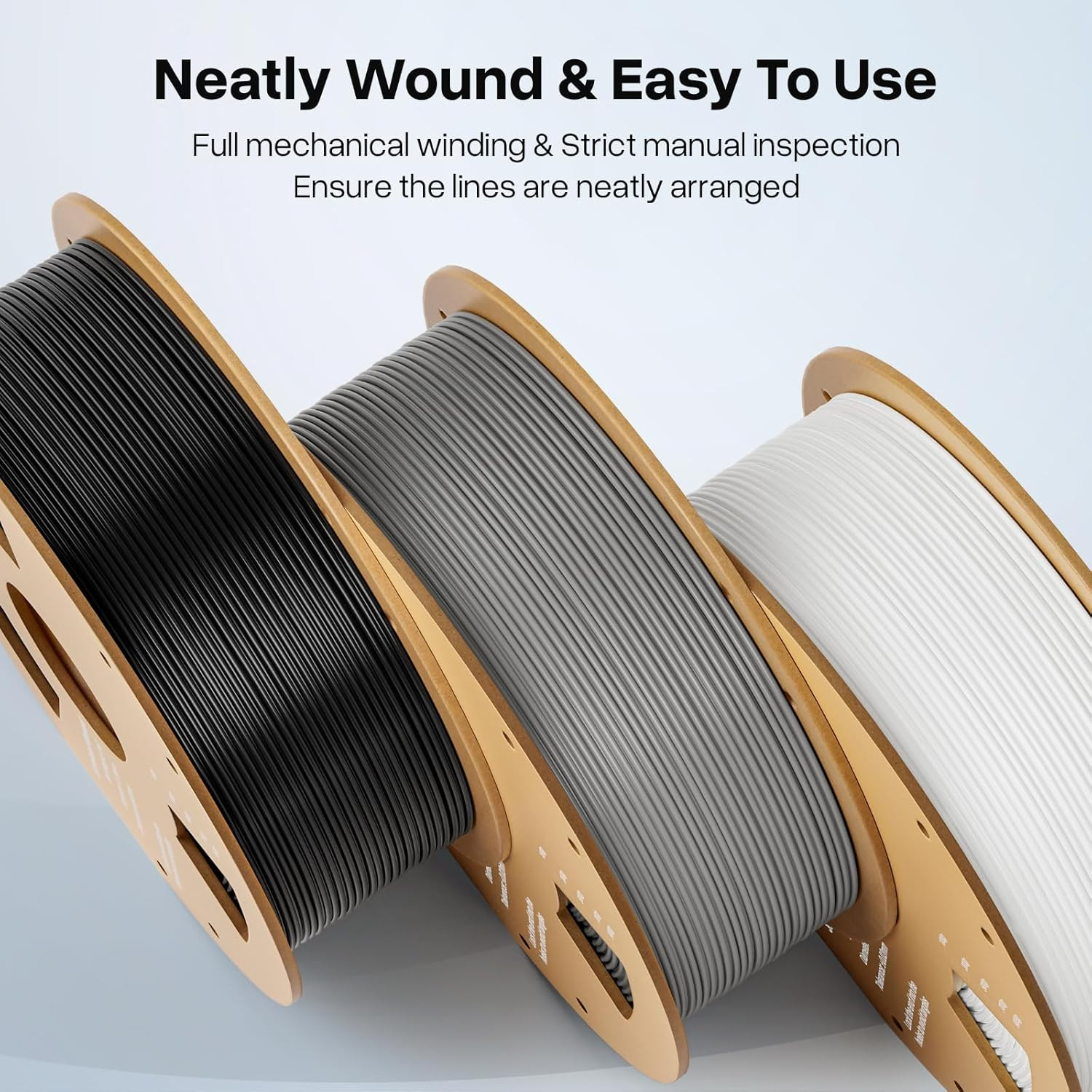 PLA+ 1.75Mm 3D Printer Filament, 8 Pack 250G Bundle PLA plus with Dimensional Ac