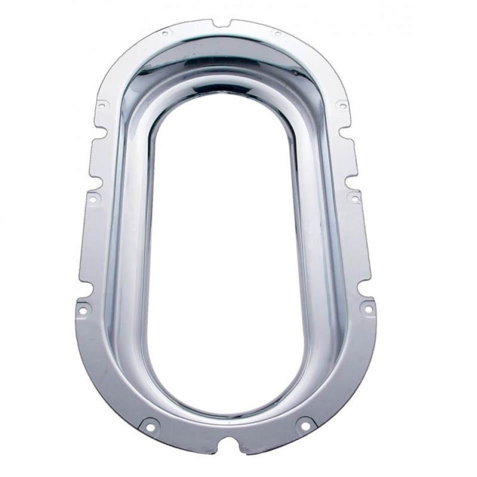 Interior View Window Trim f/ 1977-2004 Peterbilt 330,335,359,377,378,379 -Chrome
