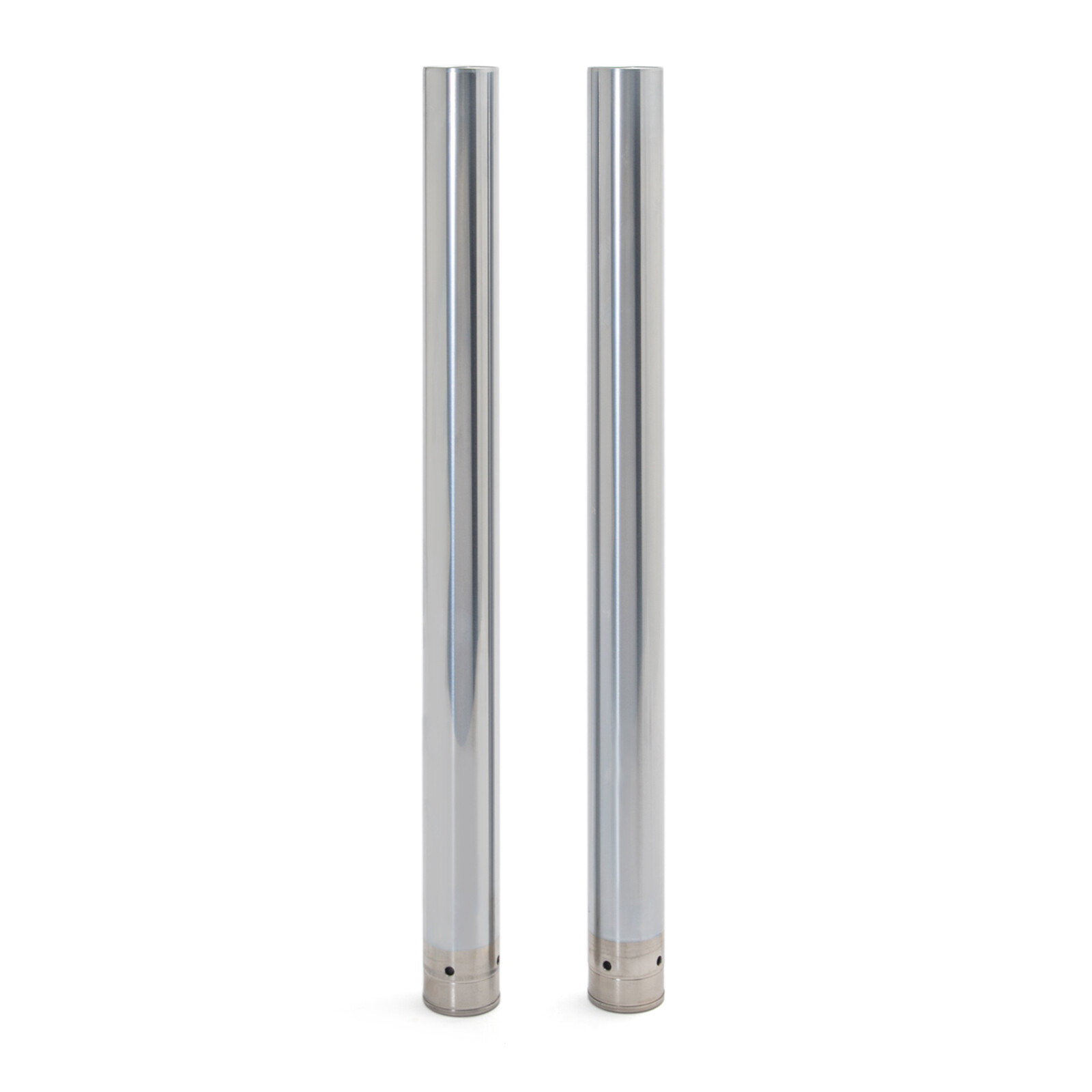 49mm Chrome Silver Fork Tubes For Harley Dyna FXDB FXDL 06-17 FXDBA 2013 FXD