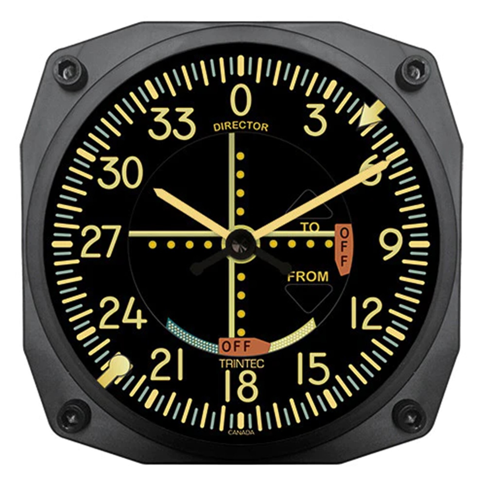 6" Vintage VOR Clock