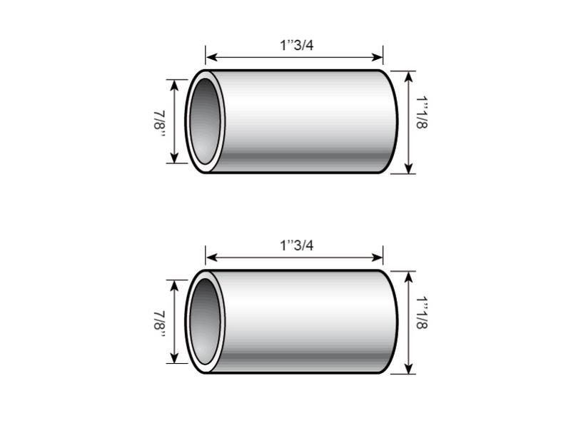 Lower Link Conversion Bushing Cat. 2 to 1, ID 22.22mm, OD 28.57mm
