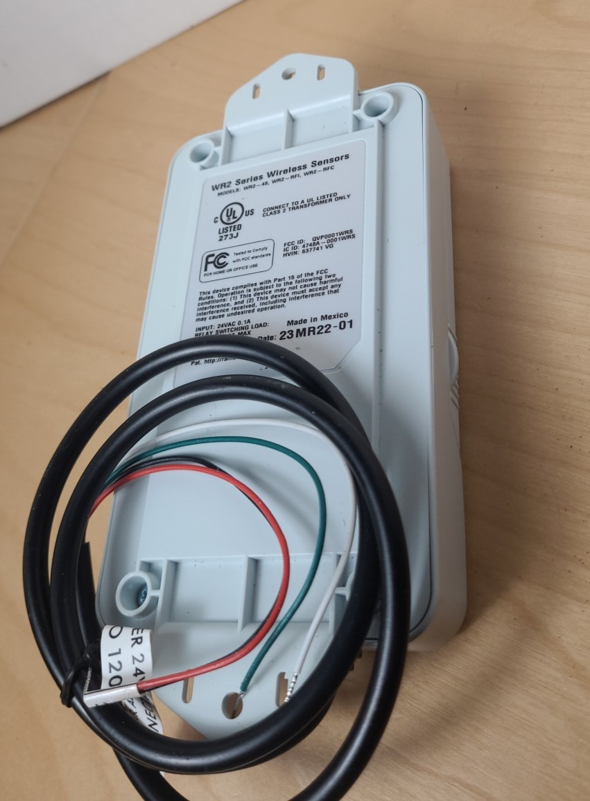 RAIN BIRD WR2-RFC Wireless Rain Sensor Replacement Controller Receiver ONLY