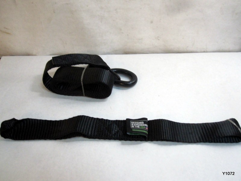 Soft Loop Tie-Down Strap with Ratchet Strap Extensions 1x20